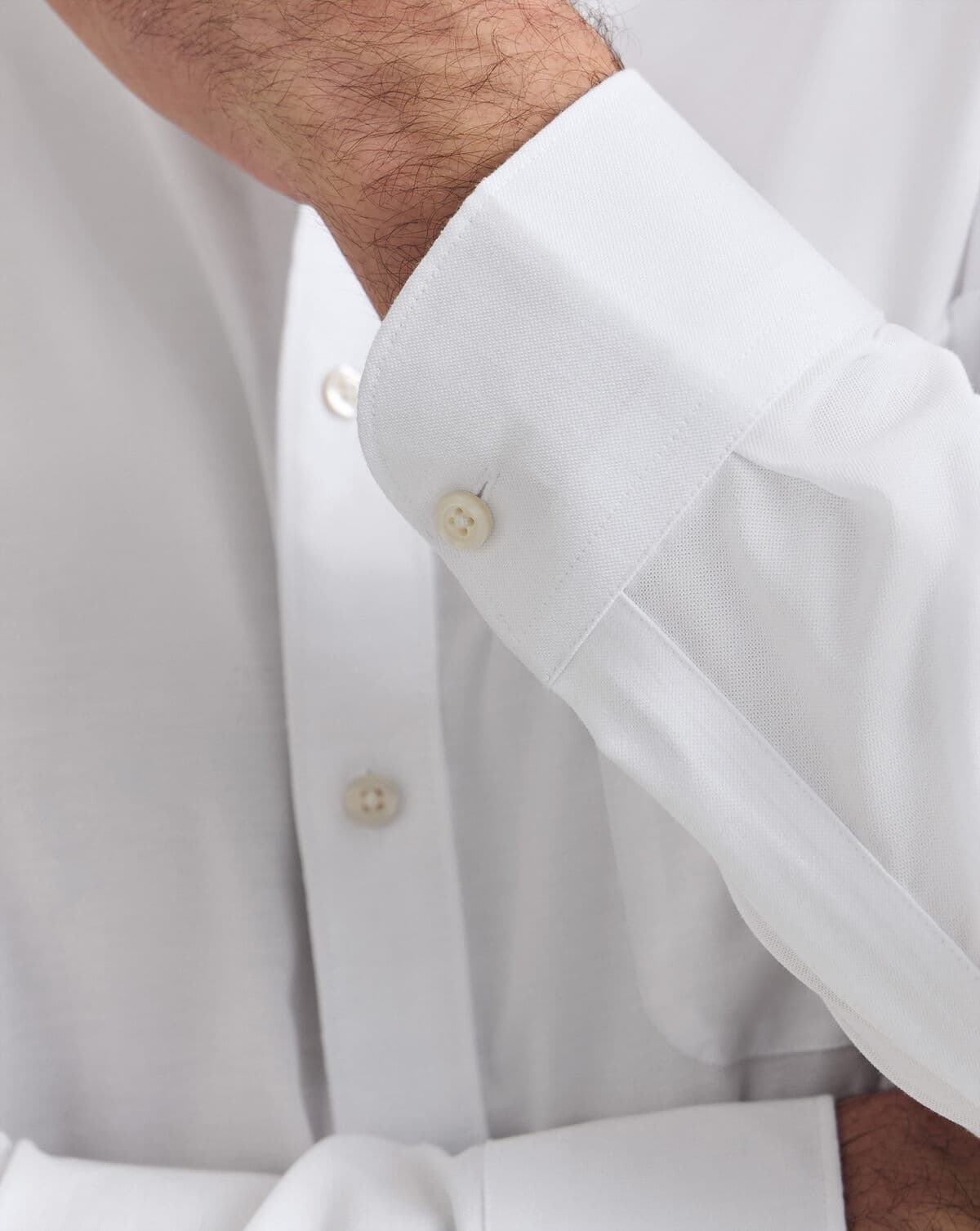 Non-Iron рубашка Oxford – Белая 5